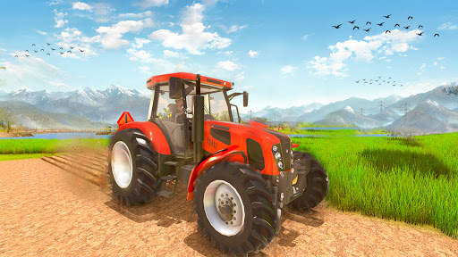 Real Farm Sim- Tractor Farming Games 2021 screenshot 1