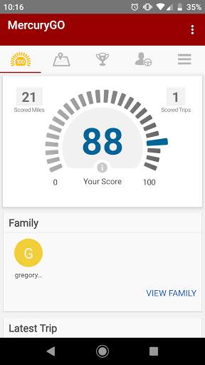MercuryGO: Safe Driving App screenshot 1