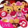 3D Love Bear Couple Theme 1.1.3