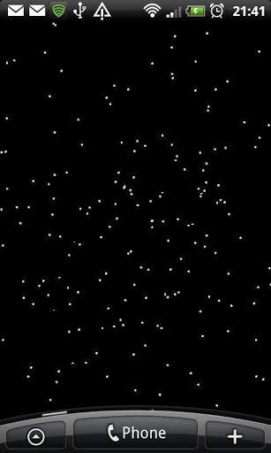 Starfield Live Wallpaper screenshot 1