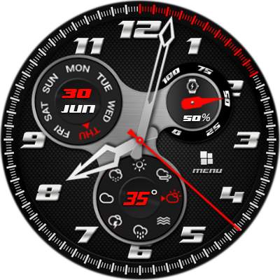 Extreme Watch Face & Clock Live Wallpaper screenshot 15