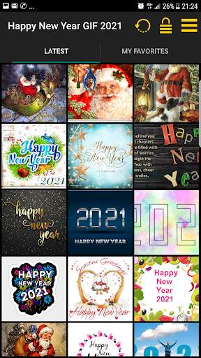 Happy New Year 2021 GIF screenshot 3