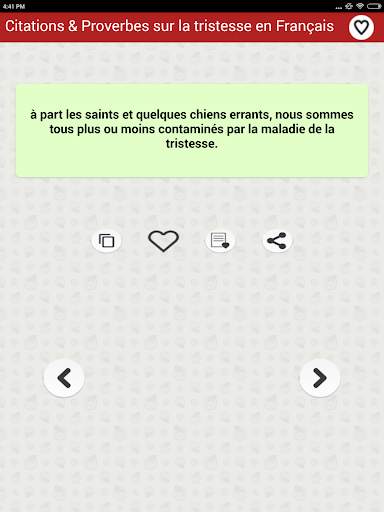 Citations Triste & Proverbes screenshot 13