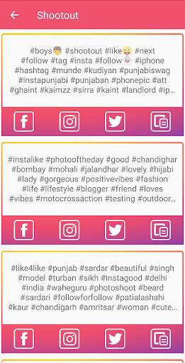 Tags for Instagram - #tags for get more likes screenshot 23