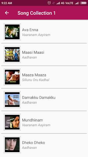 Tamil Hit Love Songs screenshot 1