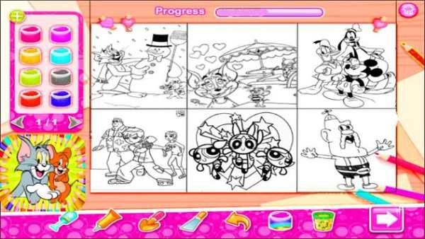 Tom and jerry coloring 2 screenshot 3