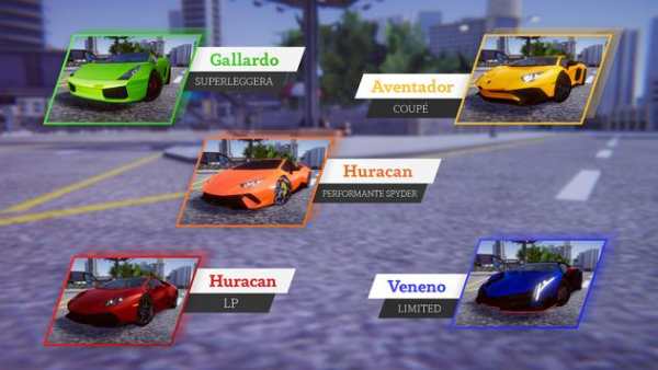 Lamborghini Car Racing Simulator City screenshot 2