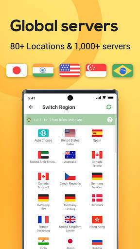 Yoga VPN - Free Unlimited & Secure Proxy & Unblock screenshot 3