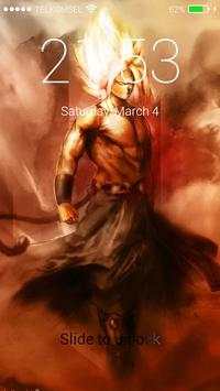 Super Goku Lock Screen screenshot 5