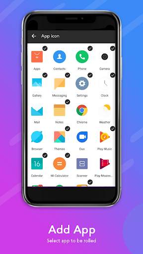 Rolling Icon Launcher 2021 screenshot 4