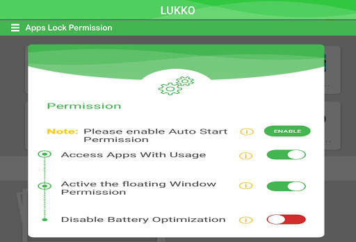 Lukko App Lock 11 تصوير الشاشة
