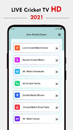 Live Cricket TV - HD Live Cricket 2021 screenshot 1