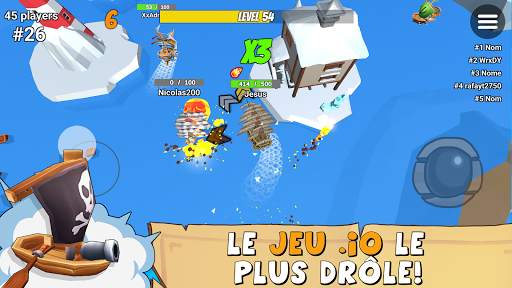 Bateaux.io - Jeu io en ligne multijoueur gratuit screenshot 1
