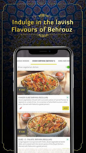 Behrouz Biryani - Order Biryani Online screenshot 5