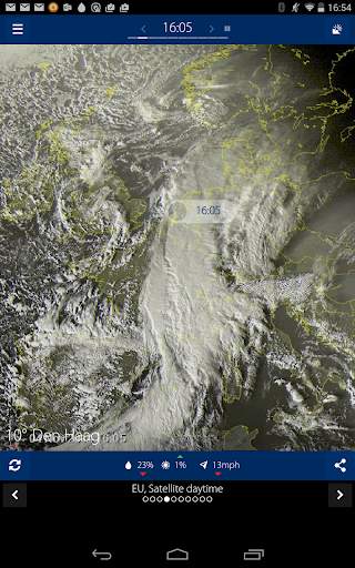 Sat24, Weather satellite screenshot 8