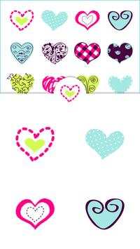 Sweet Cute Love Heart Stickers screenshot 6