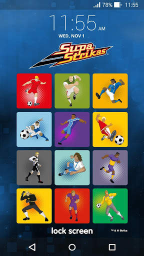 Supa Strikas Lock Screen screenshot 2