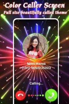 Color Your Call - Call Screen Flash Theme, LED screenshot 4