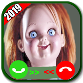 Fake call From ChuCky 2019 icon