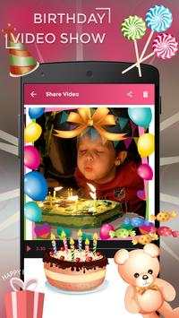 Birthday Video Show screenshot 4