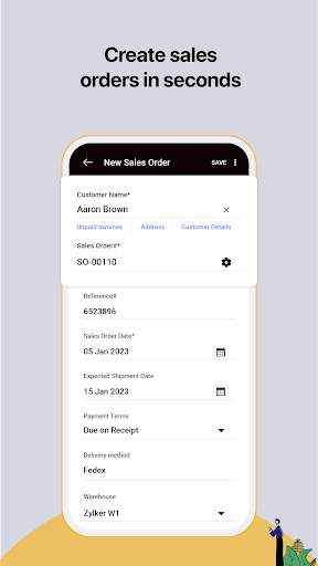 Inventory Management App -Zoho 8 تصوير الشاشة