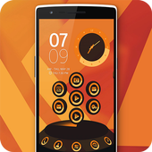 Next Launcher 3D Theme Flat O icon