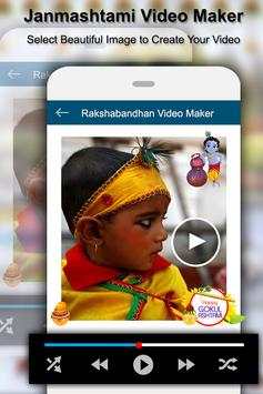 Janmashtami Video Maker-Slidshow Maker screenshot 4