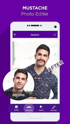 Mustache Photo Editor screenshot 1