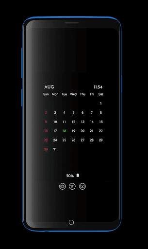 Always on Display Clock Amoled screenshot 7