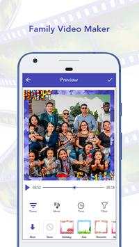 Family Photo To Video Maker With Song screenshot 1