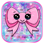 Cute Kawaii Bow keyboard icon