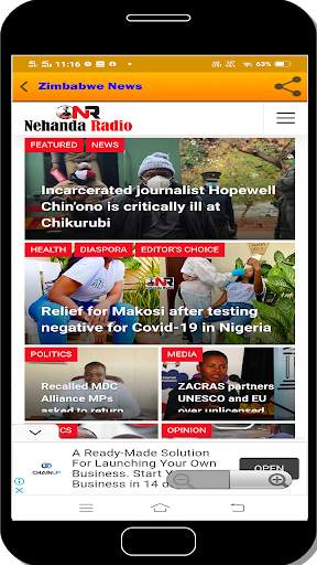 Zimbabwe News Online screenshot 5