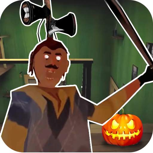 Neighbor Siren Granny Head Halloween MOD Game 2020 2.0