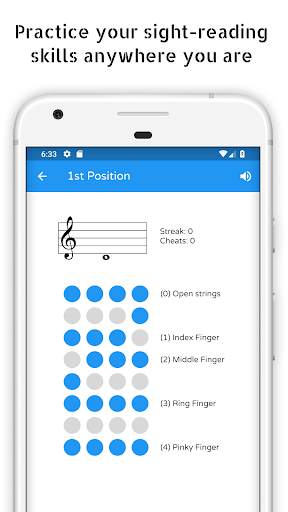 Violin Fingerboard Trainer скриншот 2