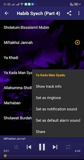 Sholawat Habib Syech MP3 Offline Lengkap Terbaru screenshot 5