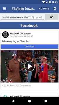 FBVideo Downloader screenshot 1