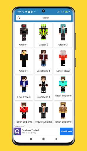 All Youtuber Skins for Minecraft PE screenshot 4