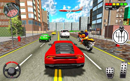 car driving games simulator 3d screenshot 1