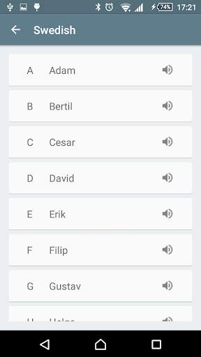Spelling Alphabets screenshot 5