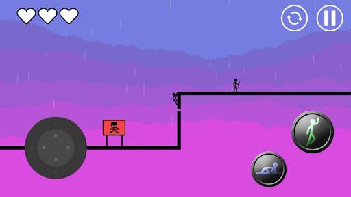 Stickman Parkour Platform 2 - Ninja simulator screenshot 2