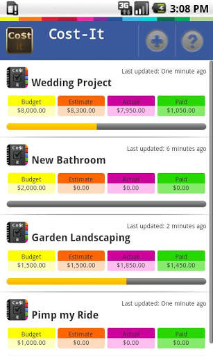 Cost-It Free screenshot 1