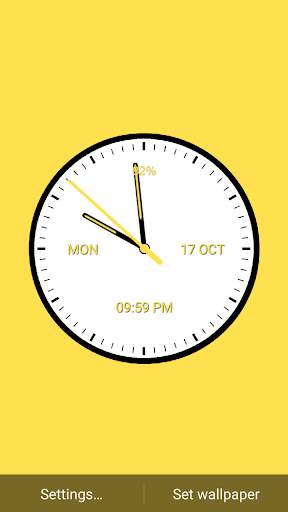 Analog Clock screenshot 7