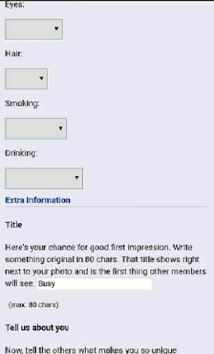 Online Dating Site App screenshot 5