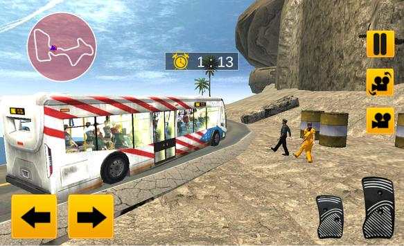 Police Bus Hill Climb Driver screenshot 5