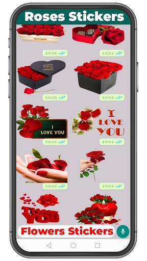 WAStickerApps Flowers screenshot 4