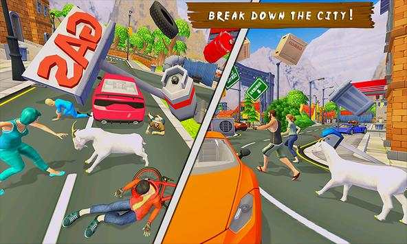 Angry Goat Simulator 3D: Mad Goat Attack screenshot 6