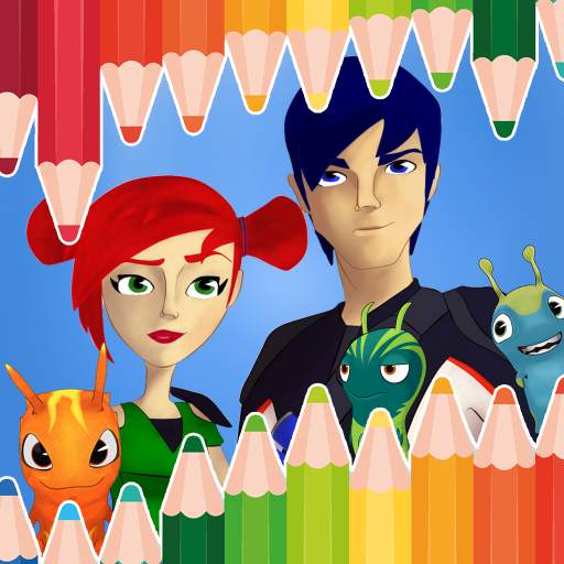 Slug Games Coloring Book for Slugterra Slug it out 1.0