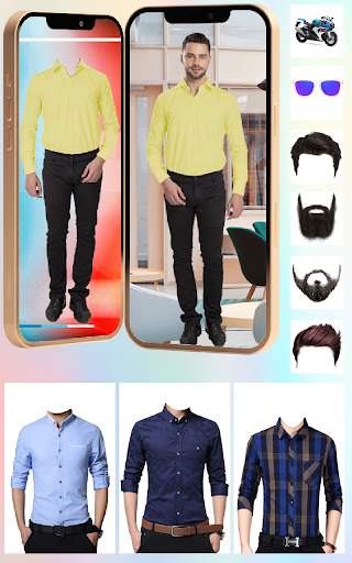Men Formal Shirt -Photo Editor 5 تصوير الشاشة