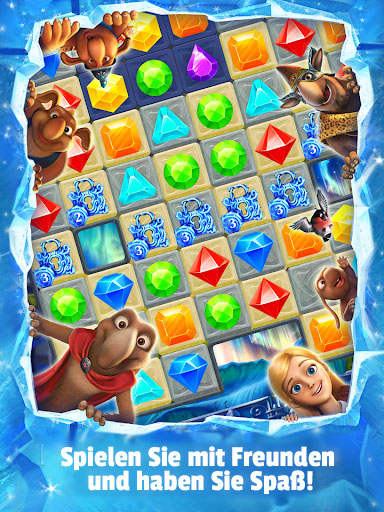 Snow Queen 2 Luta Hunt Match 3 screenshot 3