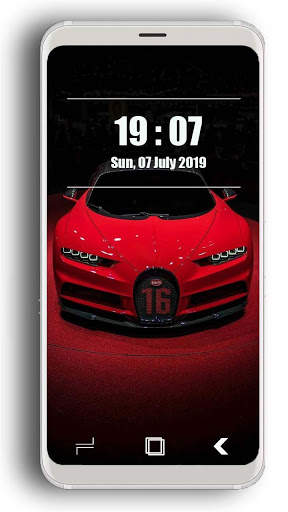 Car Wallpaper Bugatti Chiron screenshot 4